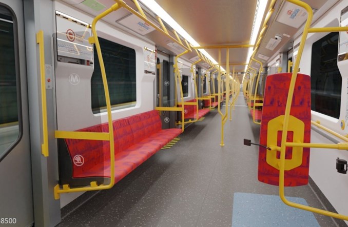 Metro: Jak będą wyglądały pociągi Varsovia w środku? [wizualizacje]