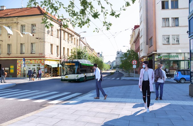Pilzno zamyka jedną z głównych ulic dla transportu indywidualnego