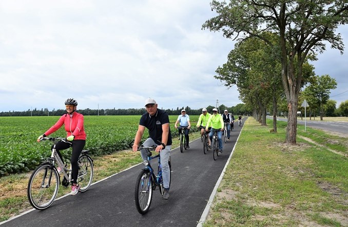 Budowa ścieżki rowerowej w ciągu drogi wojewódzkiej nr 308 Racot – Katarzynin – Choryń Budowa ścieżki rowerowej w ciągu drogi wojewódzkiej nr 308 Racot – Katarzynin – Choryń