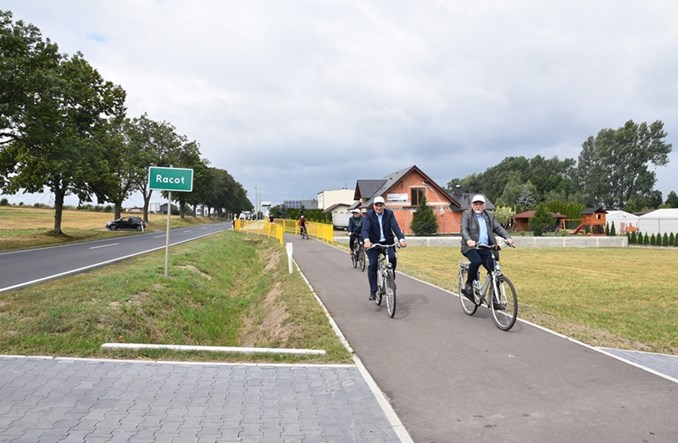 Budowa ścieżki rowerowej w ciągu drogi wojewódzkiej nr 308  Racot – Katarzynin – Choryń 