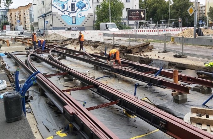 Szczecin: Przebudowa torowiska tramwajowego. Od września łatwiejszy przejazd Szczecin: Przebudowa torowiska tramwajowego. Od września łatwiejszy przejazd