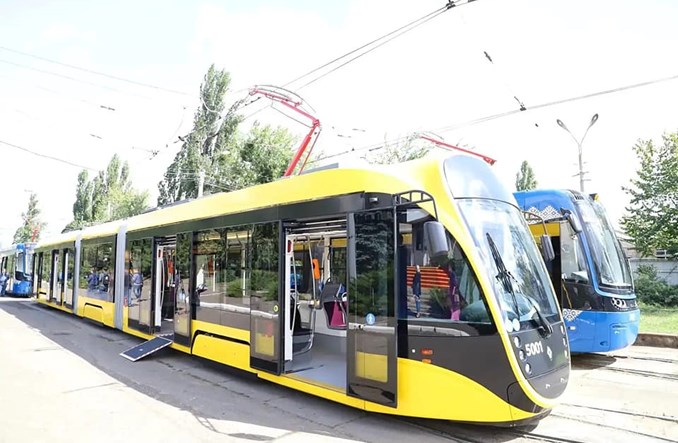 W Kijowie ruszają nowe tramwaje. W tym trzy od Pesy
