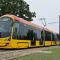 Warszawa: Tramwaj Hyundai w przedpremierowym przejeździe Warszawa: Tramwaj Hyundai w przedpremierowym przejeździe