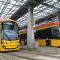 Warszawa: Tramwaj Hyundai w przedpremierowym przejeździe Warszawa: Tramwaj Hyundai w przedpremierowym przejeździe