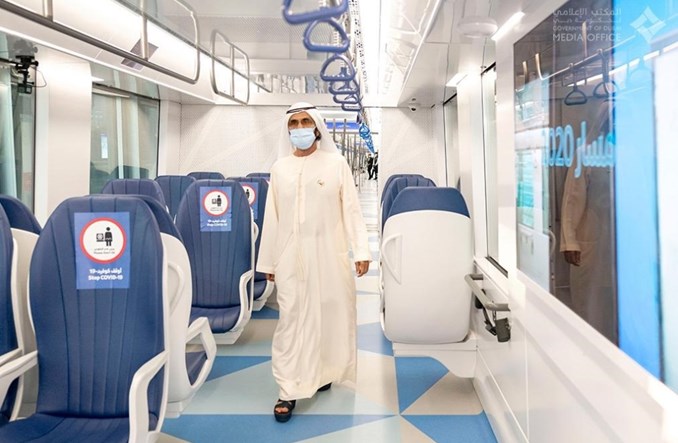 Dubaj. Metro z Polski wozi na Expo 2020