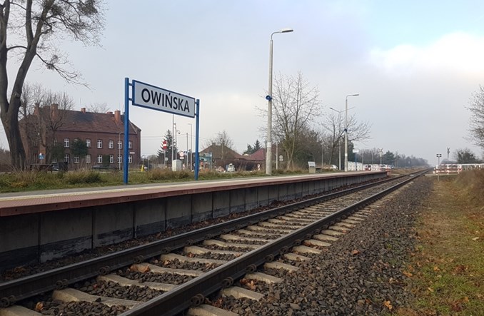 Dworzec kolejowy w Owińskach odzyska dawny blask