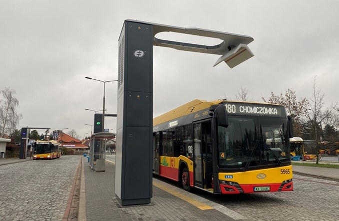 Warszawa: Największa stacja ładowania elektrobusów już działa