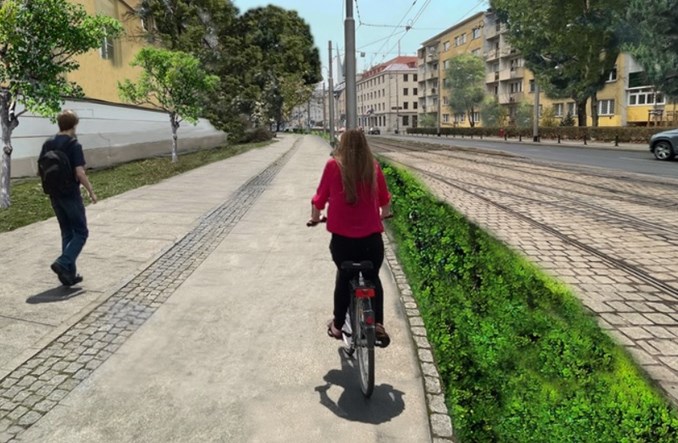 Będzie nowa trasa rowerowa w centrum Wrocławia