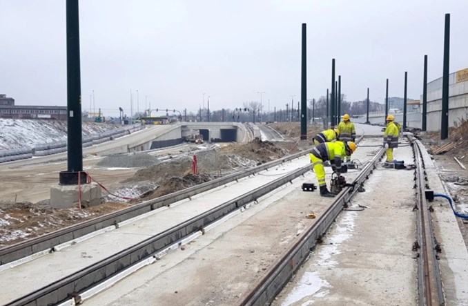 Kraków: Budowa Trasy Łagiewnickiej zaawansowana w ponad 90%