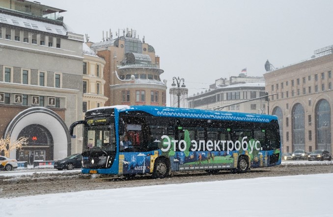 Moskwa planuje kupić w tym roku kolejne 500 elektrobusów