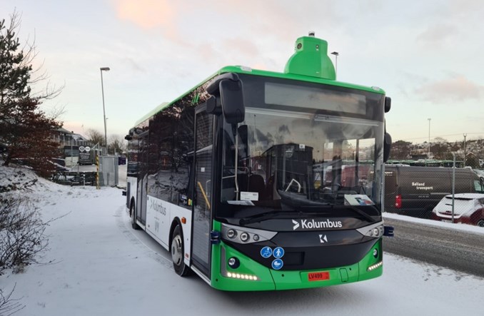 Karsan dostarczył do Norwegii elektryczny autobus autonomiczny