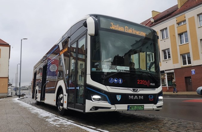 W Koszalinie kończą się testy autobusu elektrycznego