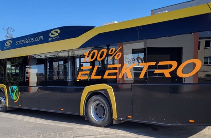 Pierwszy autobus elektryczny w gminie Komorniki