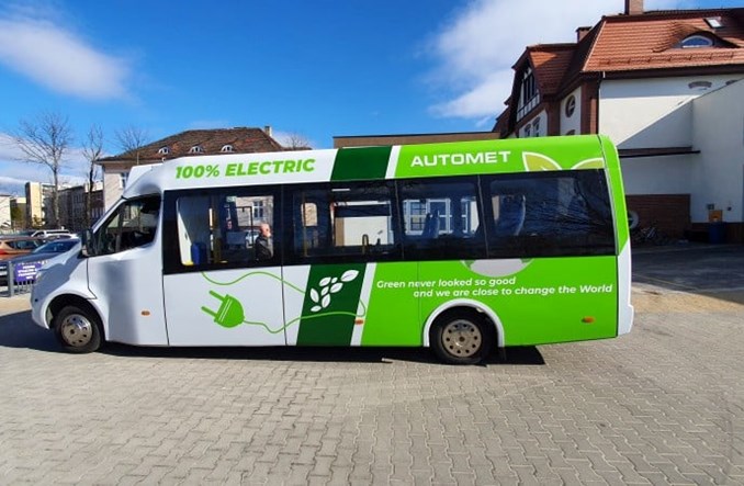 MPK Inowrocław testuje elektrycznego busa