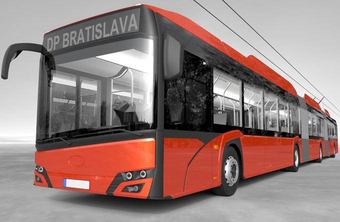 Bratysława kupuje „megatrolejbusy”. Dwie umowy ze Škodą i Solarisem