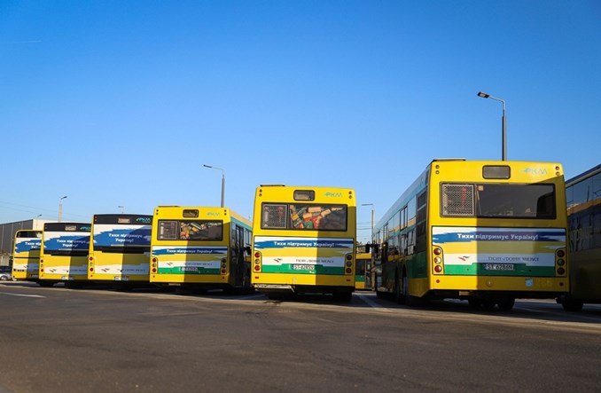 Miasta z GZM przekazały 13 miejskich autobusów dla Lwowa Miasta z GZM przekazały 13 miejskich autobusów dla Lwowa