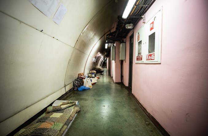 Metro w Kijowie w czasie wojny (zdjęcia) Metro w Kijowie w czasie wojny (zdjęcia)