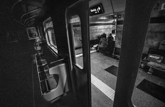 Metro w Kijowie w czasie wojny (zdjęcia) Metro w Kijowie w czasie wojny (zdjęcia)