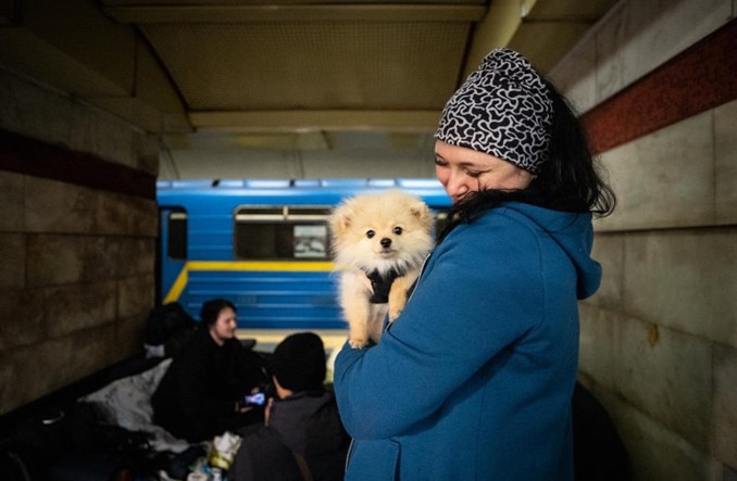 Metro w Kijowie w czasie wojny (zdjęcia) Metro w Kijowie w czasie wojny (zdjęcia)