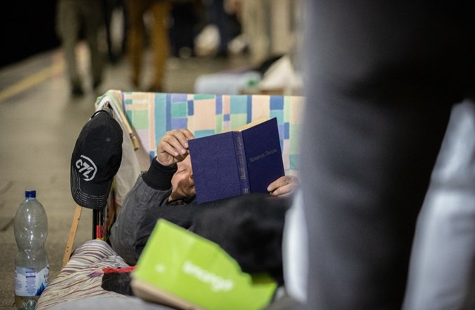 Metro w Kijowie w czasie wojny (zdjęcia) Metro w Kijowie w czasie wojny (zdjęcia)