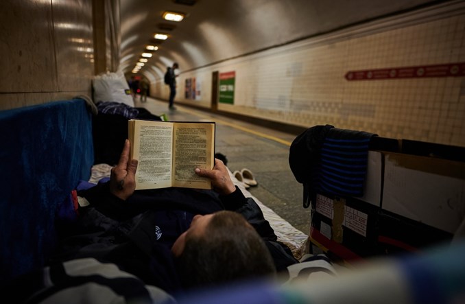 Metro w Kijowie w czasie wojny (zdjęcia) Metro w Kijowie w czasie wojny (zdjęcia)