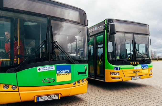 Dwa autobusy z Poznania pojadą do Lwowa Dwa autobusy z Poznania pojadą do Lwowa