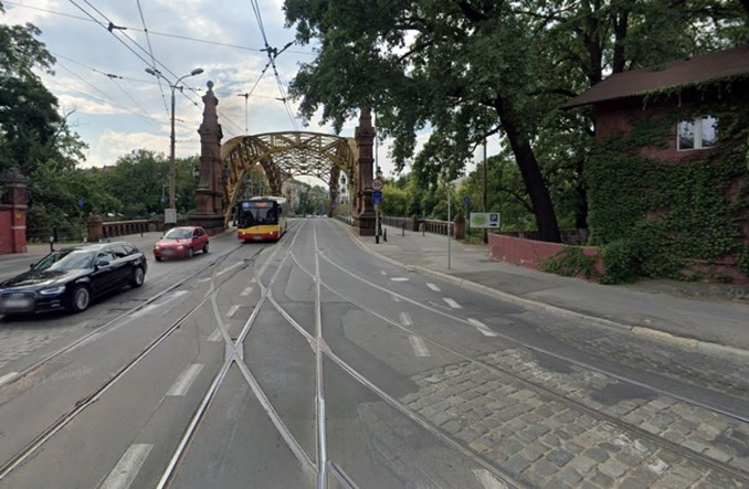 Wrocław wymieni rozjazdy przy zjeździe z mostu Zwierzynieckiego