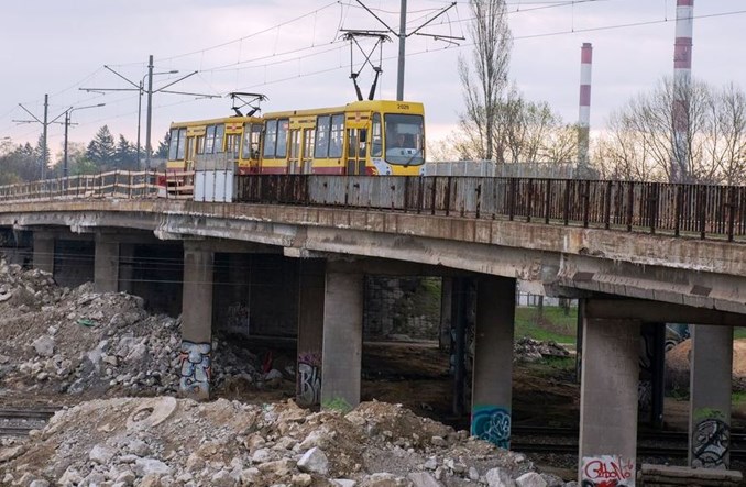 Łódź: Kolejne awaryjne zamknięcie na sieci tramwajowej. Tym razem – wiadukt Przybyszewskiego