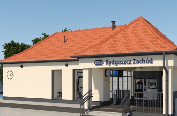Niebawem ruszą prace na dworcu Bydgoszcz Zachód. Jest umowa [wizualizacje]