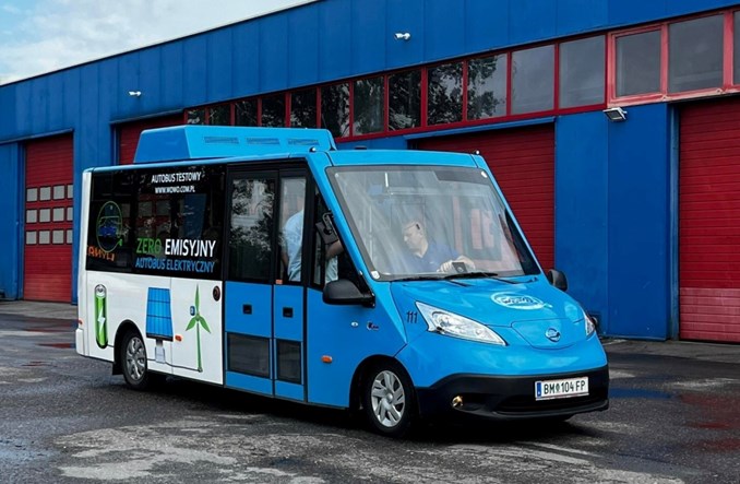 MZK Konin testuje mini-elektrobus MZK Konin testuje mini-elektrobus