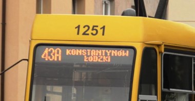 Łódź: Tramwajem z Konstantynowa na razie tylko do al. Włókniarzy