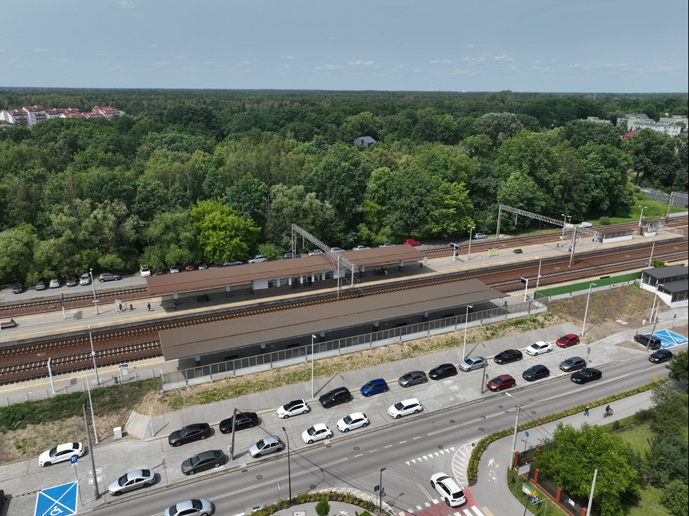 Nowy parking przy stacji w Zielonce – wygodniej z samochodu na pociąg