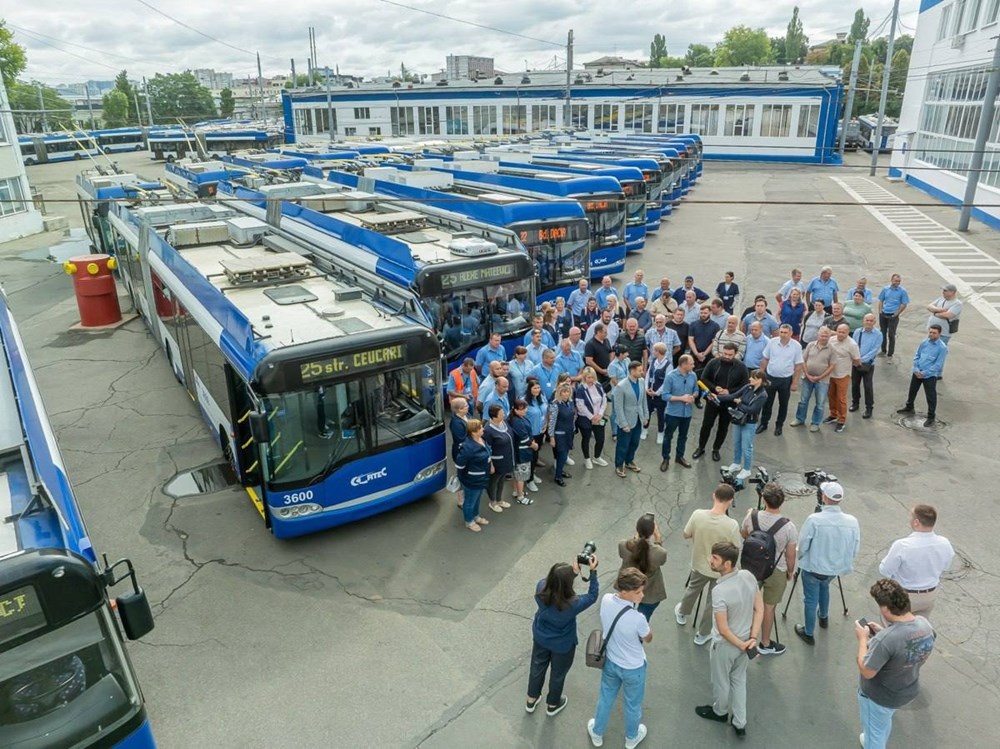 Trolejbusy z Tallina i Rygi z drugim życiem w Kiszyniowie