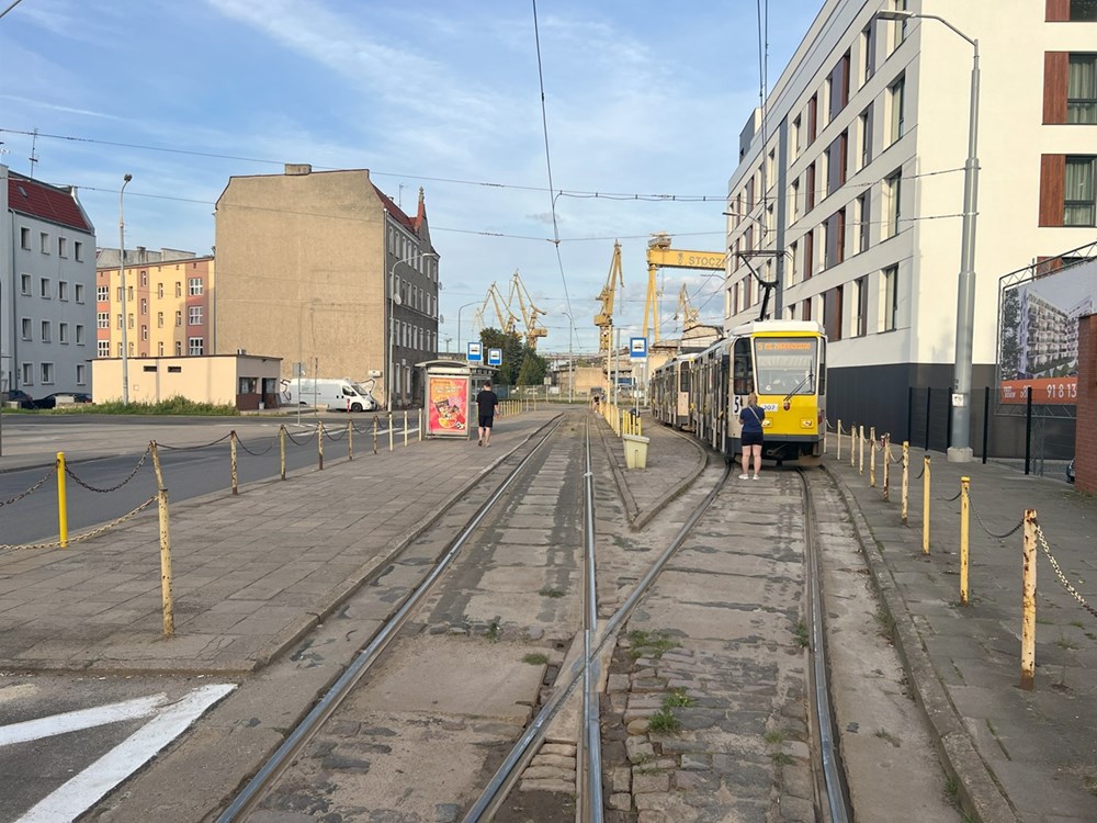 Szczecin planuje szlifowanie szyn i remont pętli ulicznej przy Stoczni
