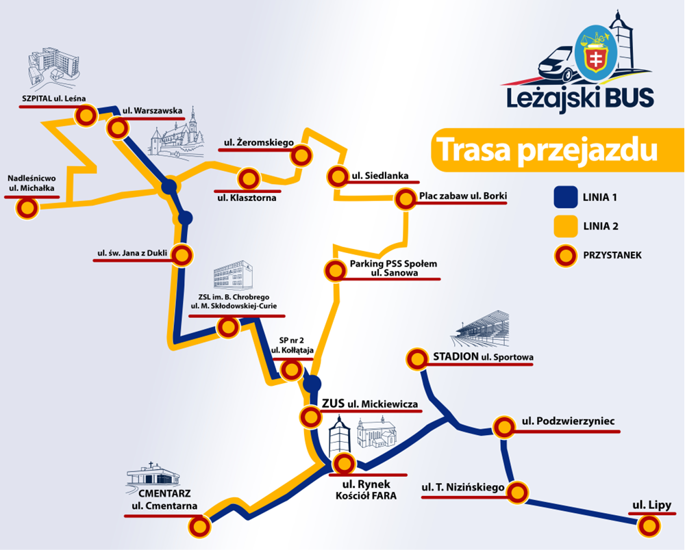 Leżajsk uruchamia bezpłatny Leżajski Bus – pilotaż potrwa do końca 2025 roku