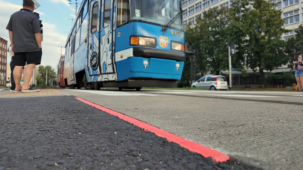 Nowy standard infrastruktury tramwajowej we Wrocławiu