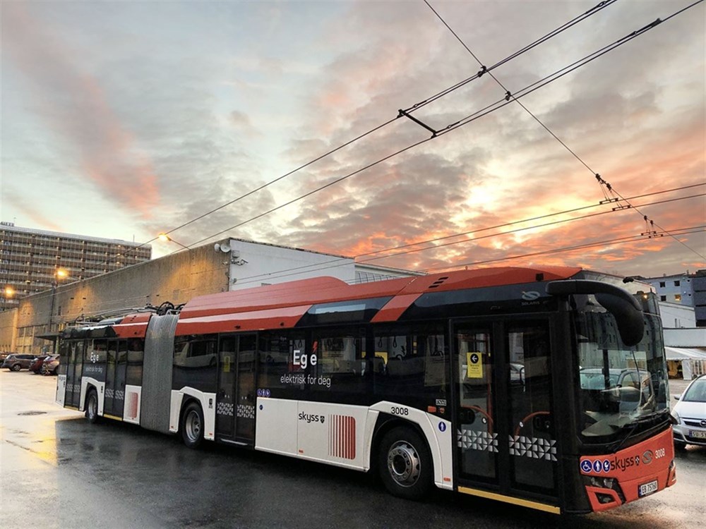 Bergen pożegna trolejbusy