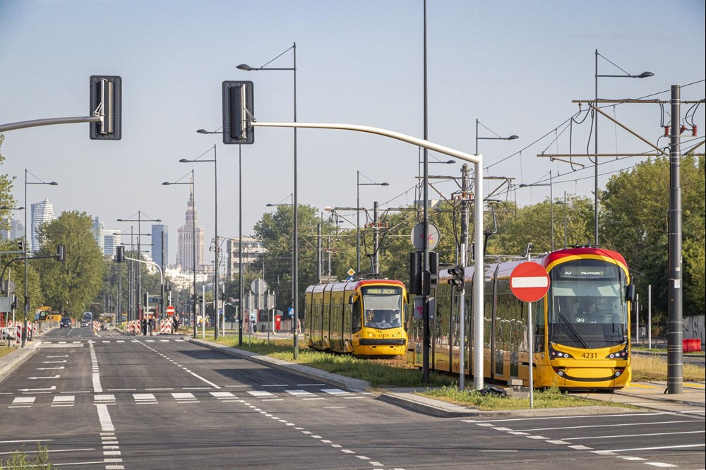 Warszawa: Tramwaje do Wilanowa jeżdżą już rok