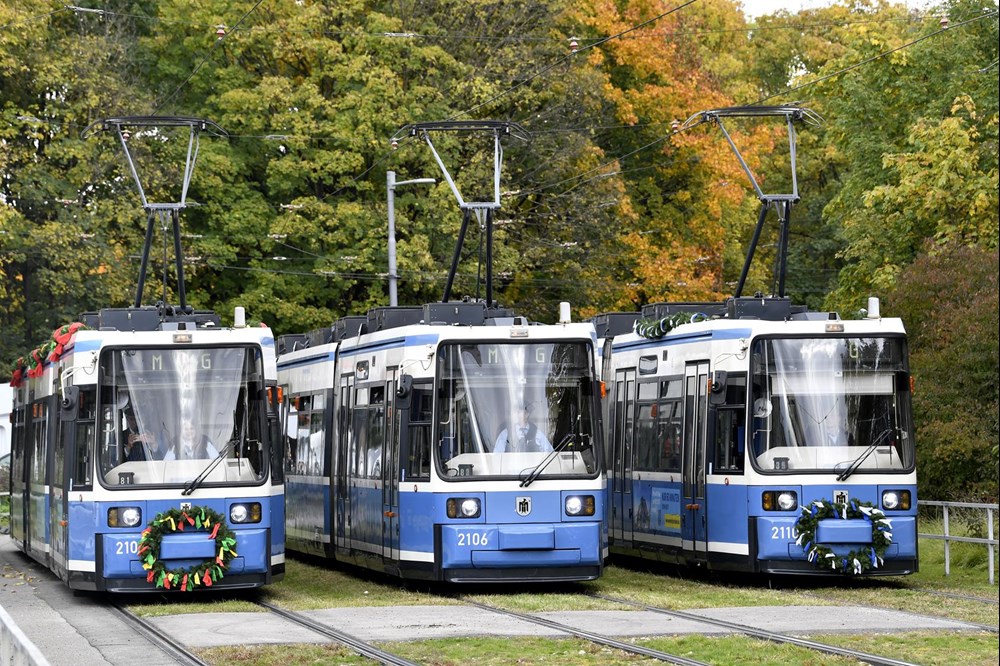 Monachium pożegnało ostatnie najstarsze tramwaje R2.2a