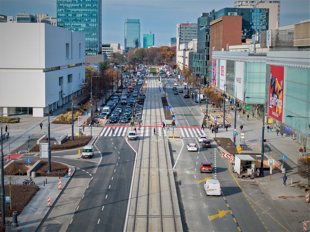 Warszawa: Od dziś otwarte przejście dla pieszych Złota-Marszałkowska