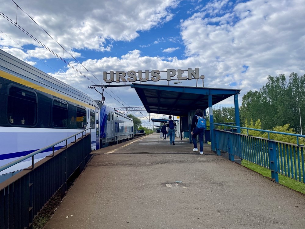Warszawa Ursus Północny z czynnymi dwoma peronami już od 24 grudnia