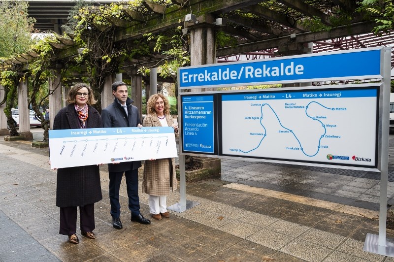 Zatwierdzono projekt 4 linii metra w Bilbao