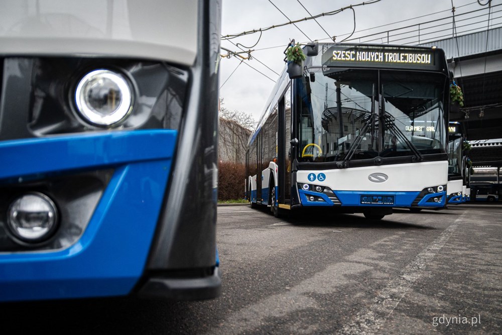 Gdynia ma już sześć nowych trolejbusów