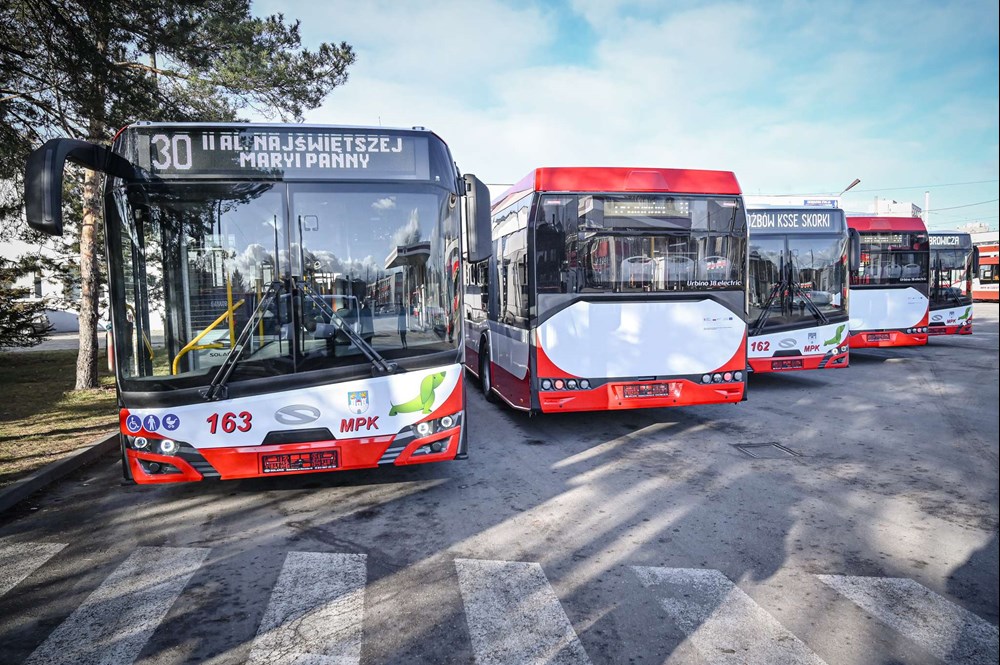 Częstochowa. Nowe pojemne Solarisy są ,,eko” i ,,smart”