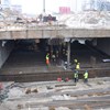 Metro na Targówek: Na Trockiej wre praca pod stropem