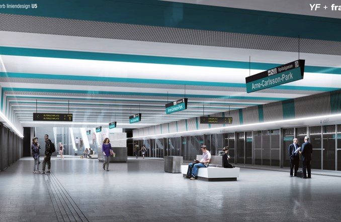 Wiedeń zbuduje w pełni automatyczną linię metra U5 Wiedeń zbuduje w pełni automatyczną linię metra U5