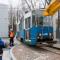 Kraków z nową myjnią tramwajową i wozami technicznymi Kraków z nową myjnią tramwajową i wozami technicznymi
