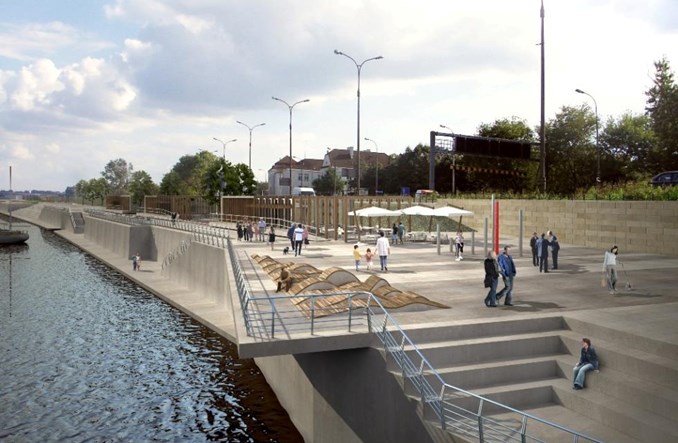 Warszawa. Skanska zbuduje bulwary. Z plażą i amfiteatrem Warszawa. Skanska zbuduje bulwary. Z plażą i amfiteatrem