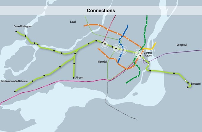 REM - Nowy system lekkiej kolei w Montrealu